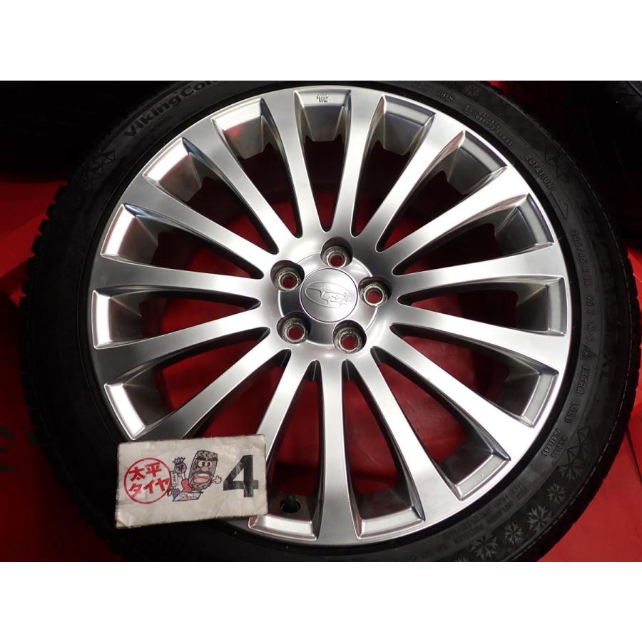 BRZ純正18インチ 225/55R18 バリ山 4本 BRレガシィなど 激安 4本SET】レガシィ BR系/BM系 純正 アルミホイール [7.5J +55