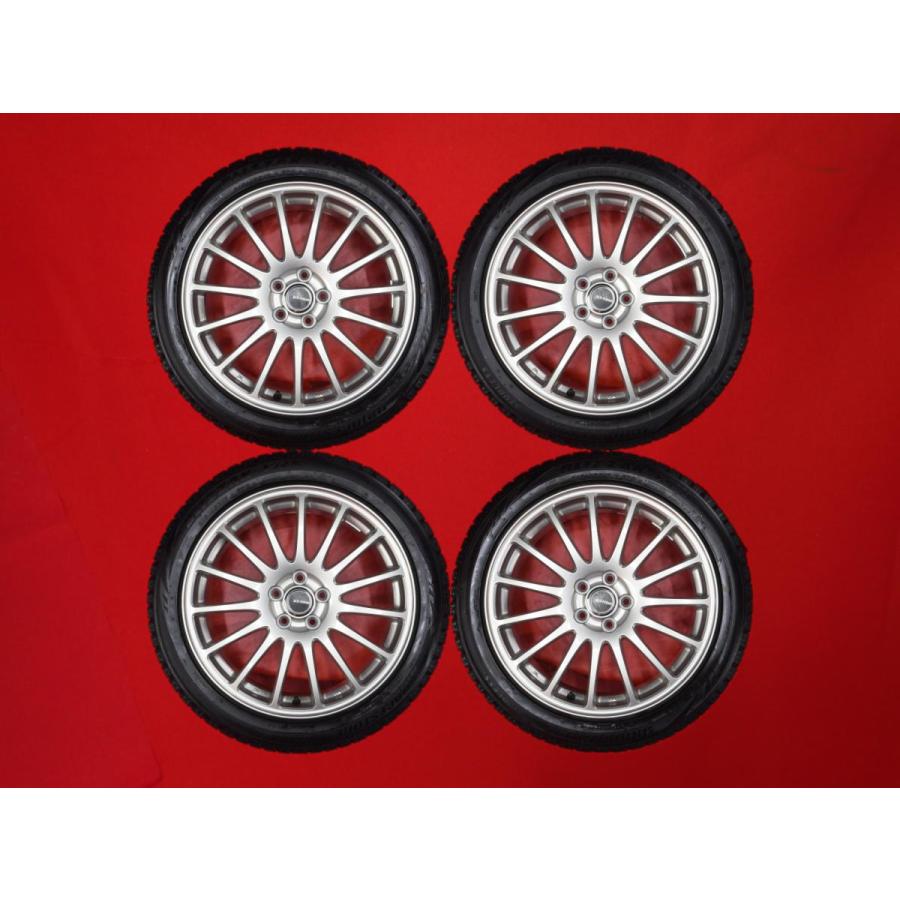 トヨタ　プリウス 純正ホイール　ブリヂストン VRX  215/45R17 9分山 トヨタ プリウス 純正ホイール ブリヂストン VRX 215/45R17 9分山