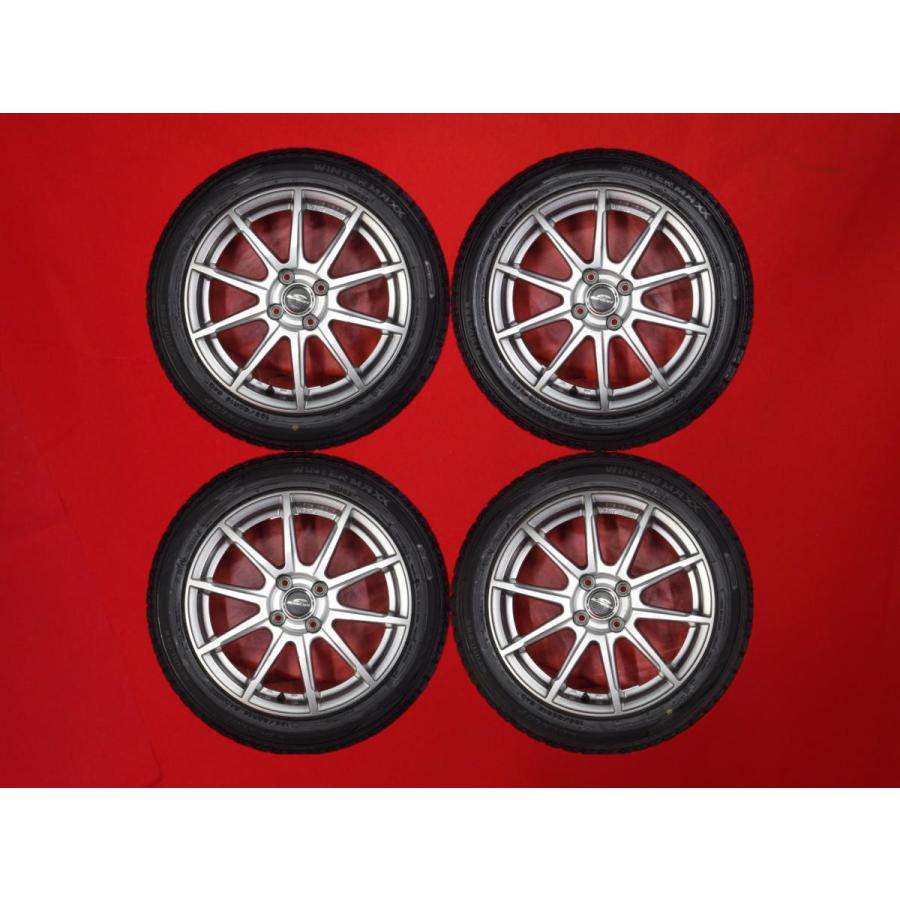 フィアット500 ダンロップウインターMAX02ホイール付き ４本 激安 4本SET】ダンロップ ウインターマックス02 [195/50R16 84Q] 5W