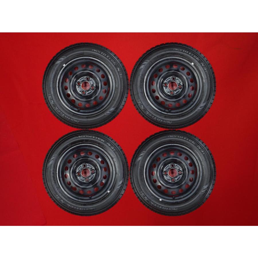 273セール送料込み　①日産　E13ノート後期　純正鉄ホイール　②と同時購入必須 激安 4本SET】日産 ノート E13 純正 スチール 鉄ホイール [5.5J +50