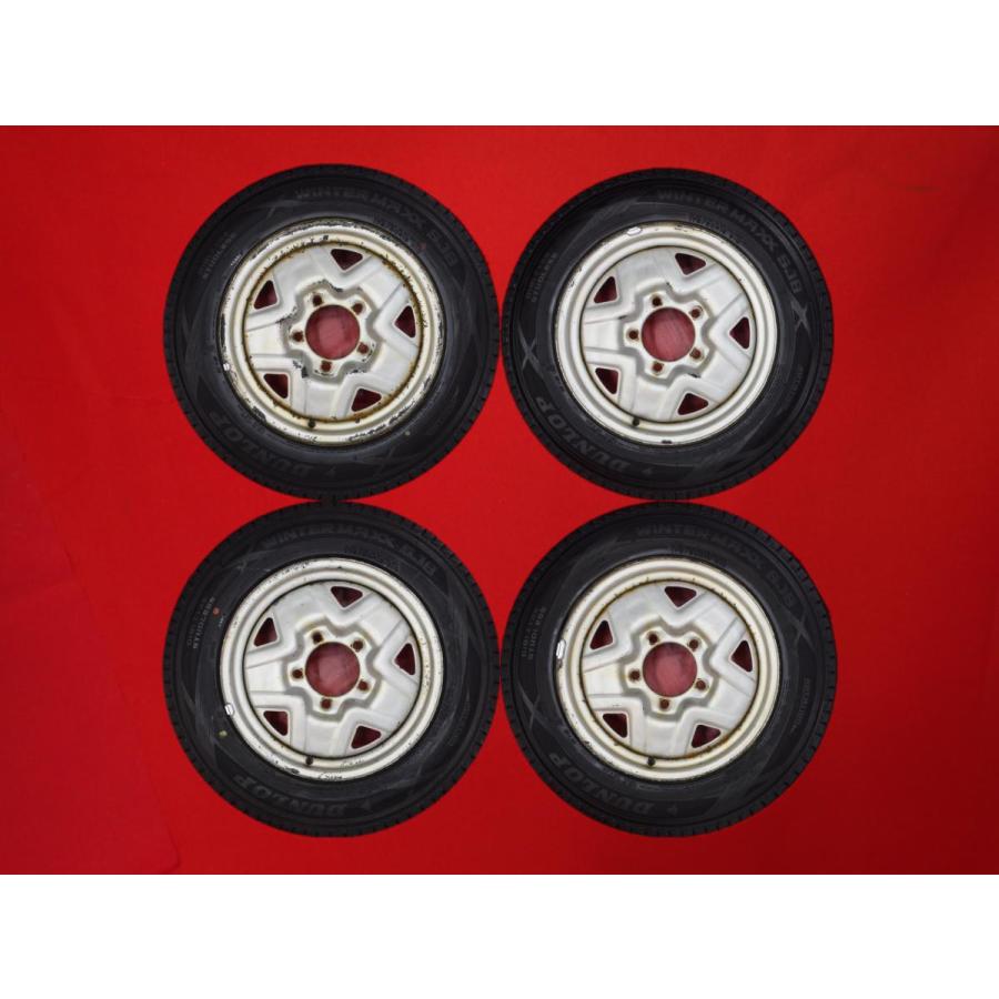 なかさん専用サイズ4 激安 4本SET】スズキ ジムニー 純正 スチール 鉄ホイール [5J +22