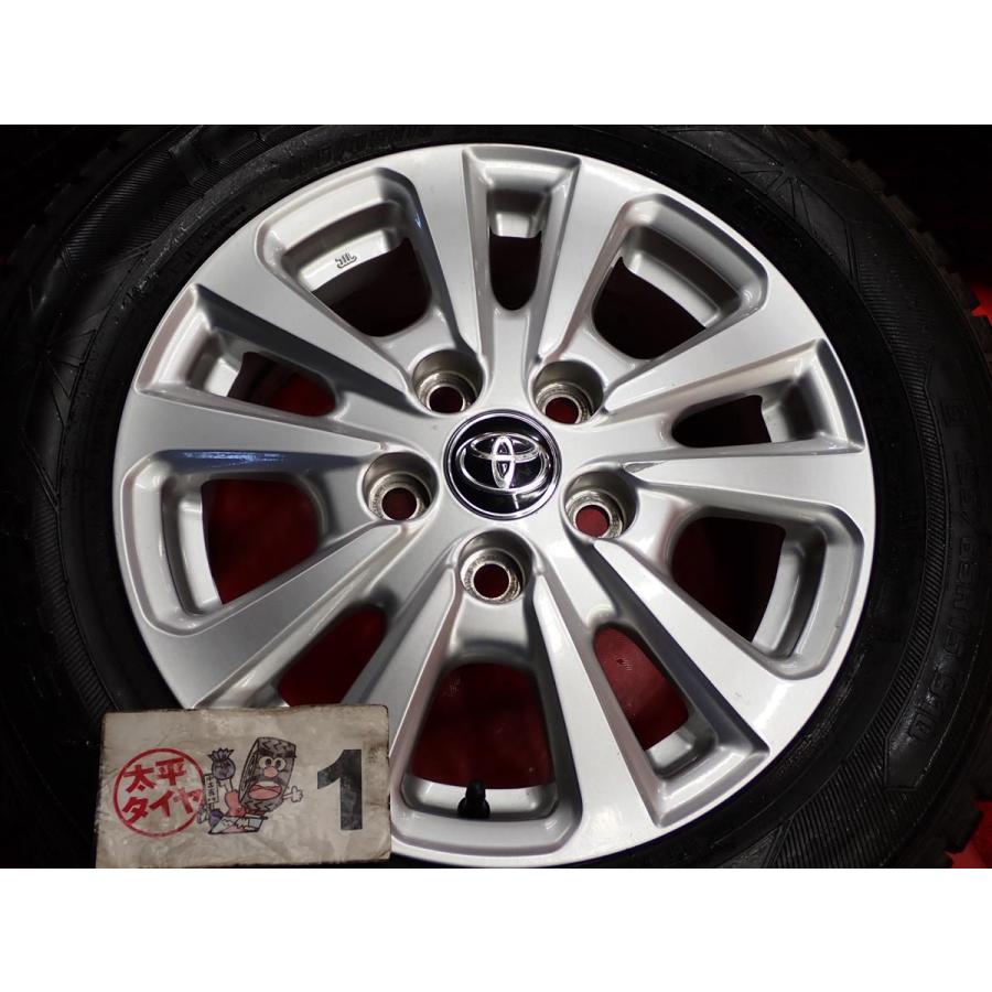 トヨタ純正 ノア 80 アルミ ホイール タイヤ 195/65R15 4本セット 激安 4本SET】ヴォクシー/ノア 80系 後期 純正 アルミホイール [6J +50