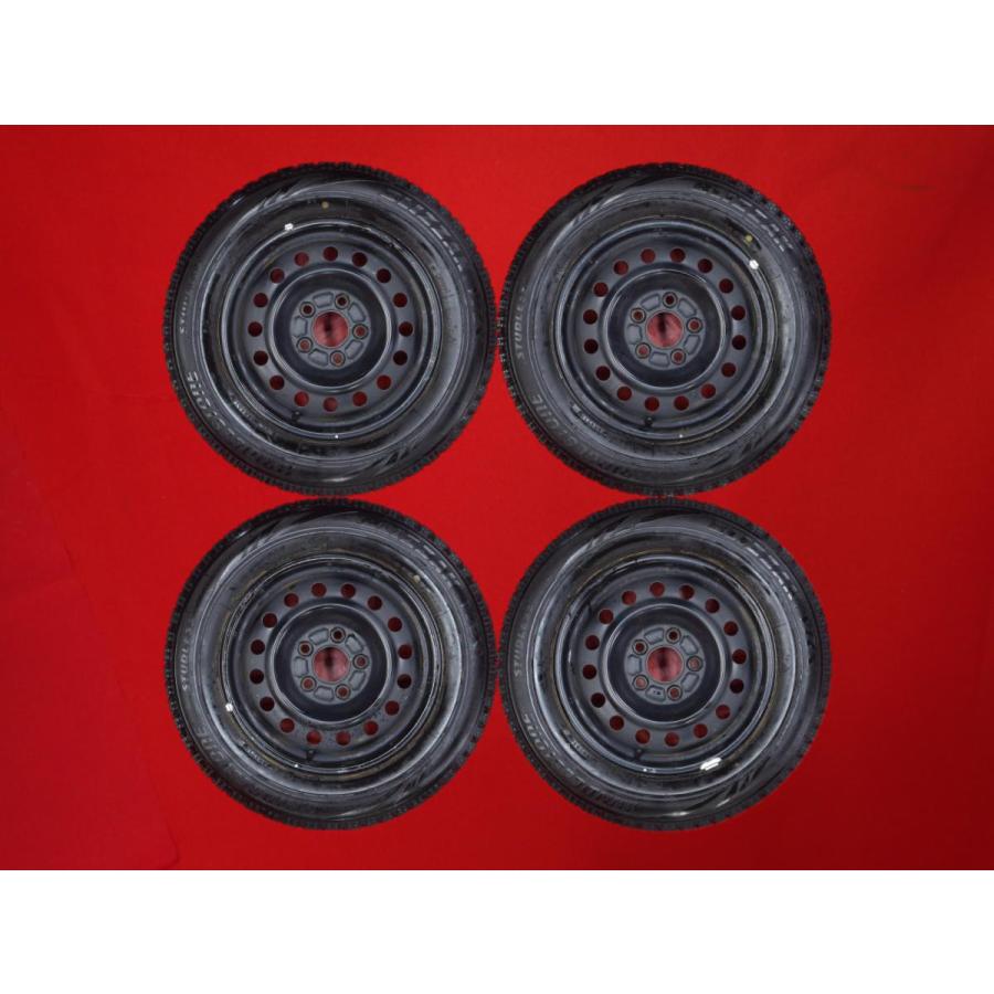 激安 4本SET】日産 純正 スチール 鉄ホイール 鉄チン [6J +40 PCD114.3