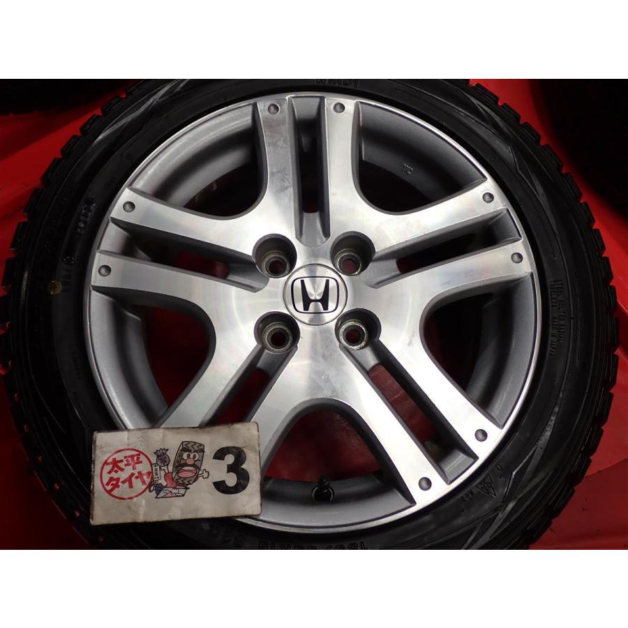 ホンダフィット用スタッドレスタイヤアルミホイール付き4本セット 激安 4本SET】ホンダ フィット GD系 純正 アルミホイール [6J +53