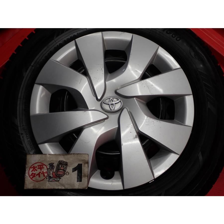 激安 4本SET】トヨタ ヴィッツ 130系 純正 スチール 鉄ホイール [5J +