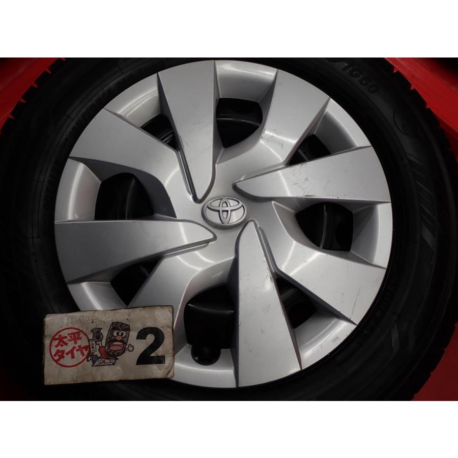 激安 4本SET】トヨタ ヴィッツ 130系 純正 スチール 鉄ホイール [5J +