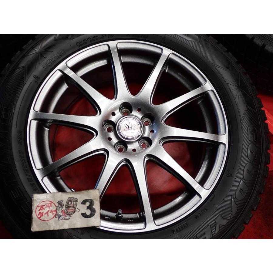 良品 4本SET】グッドイヤー アイスナビ6 [225/60R17 99Q] 10スポーク