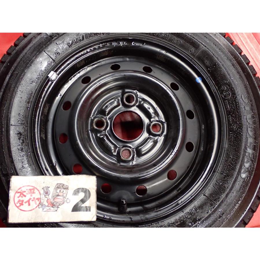 激安 4本SET】スズキ エブリイ 純正 スチール 鉄ホイール [4.00B +45