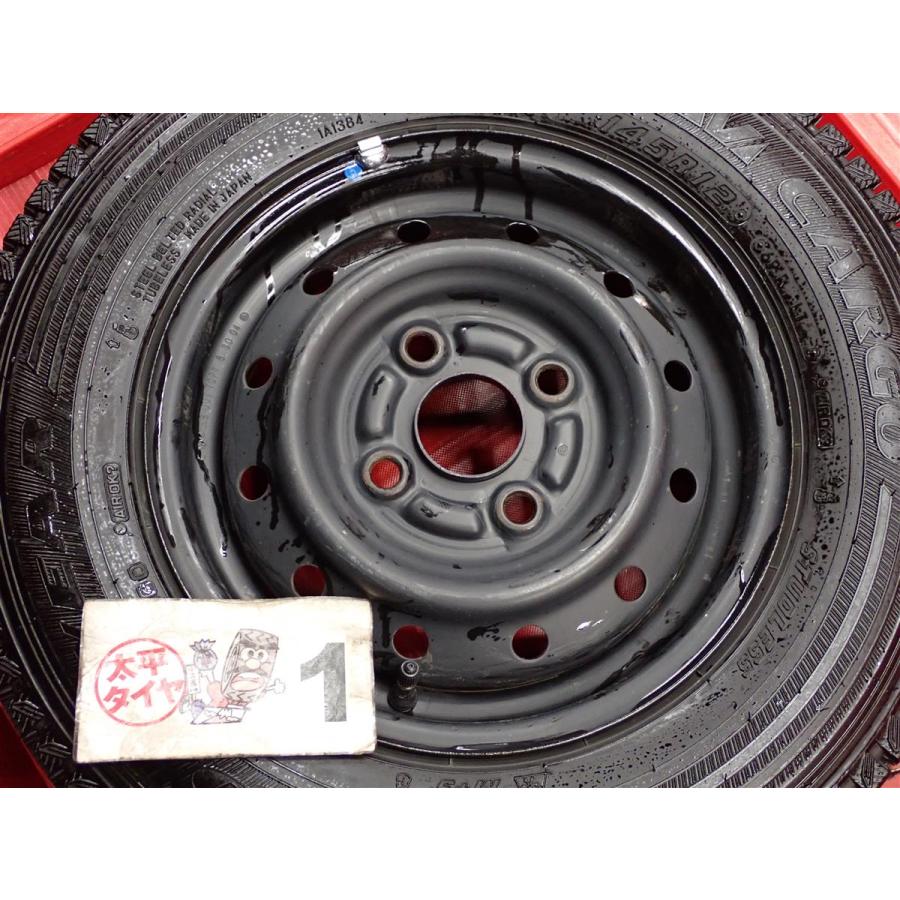 激安 4本SET】スズキ エブリイ 純正 スチール 鉄ホイール [4.00B +45