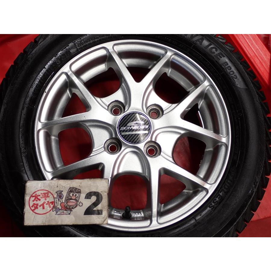 軽自動車用 4本SET】ヨコハマ プラクティバアイス BP02 [155/65R13 