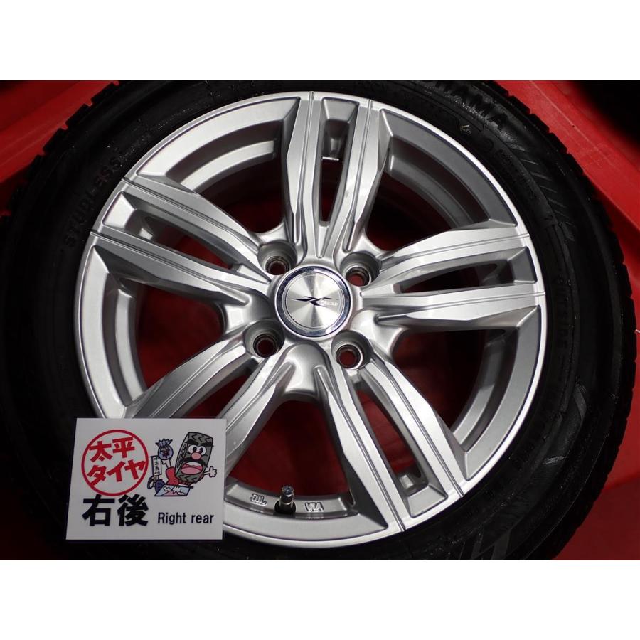 【激安 4本SET】ヨコハマ アイスガード6 iG60 [165/65R14 79Q] 5Wスポーク アルミホイール [5.5J +38 PCD100] パッソ ルーミー 等 stwt14の画像