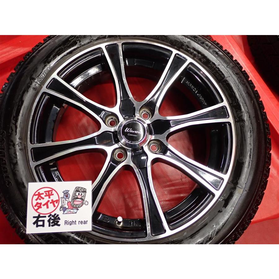 【軽自動車用 4本SET】ブリヂストン ブリザック VRX [165/60R15 77Q] 8スポーク [5J +45 PCD100] ハスラー キャスト デリカミニ 等 stwt15_7