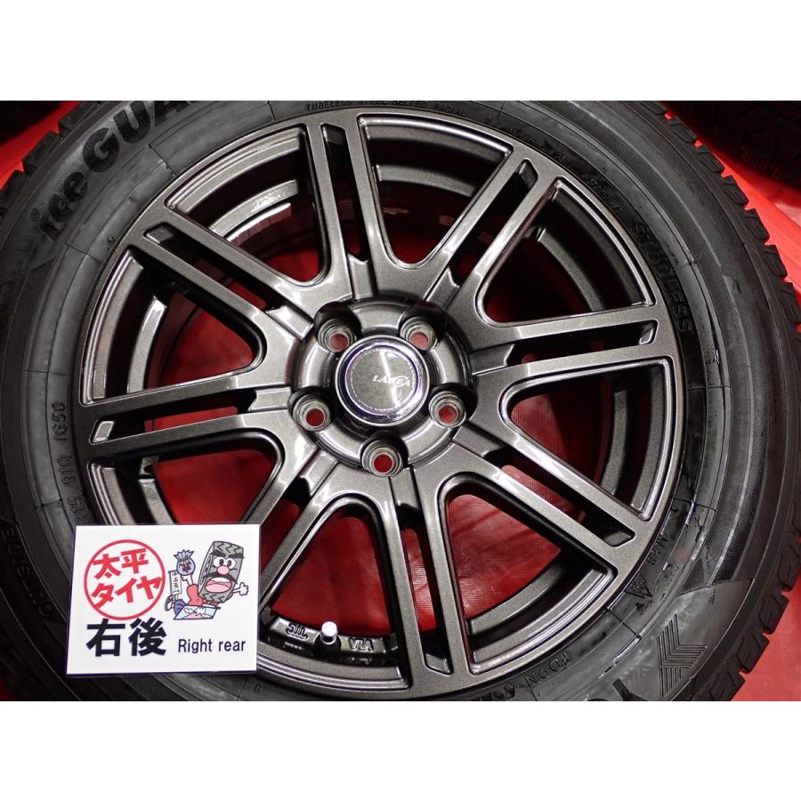 【激安 4本SET】ヨコハマ アイスガード5プラス iG50 [195/65R15 91Q] 8Wスポーク [6J +43 PCD100] 210系カローラ インプレッサ 等 stwt15_7