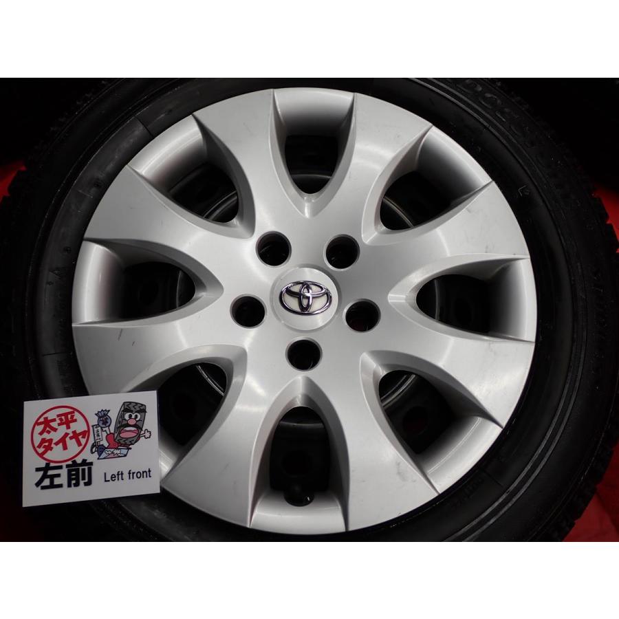 プリウスα 純正 タイヤホイール 4本 205/60R16 激安 4本SET】トヨタ プリウスα 純正 スチール 鉄ホイール [6.5J +39