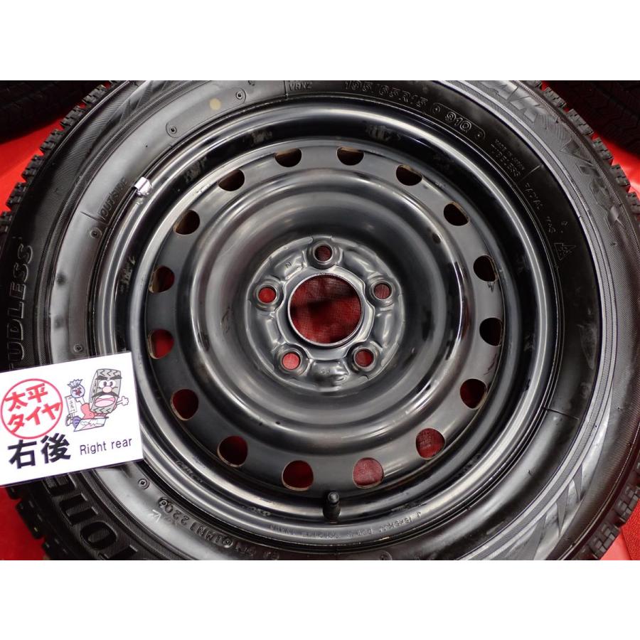 セレナC26アルミホイールタイヤ4本 激安 4本SET】日産 セレナ C26 純正 スチールホイール 1VA0B [5.5J +45