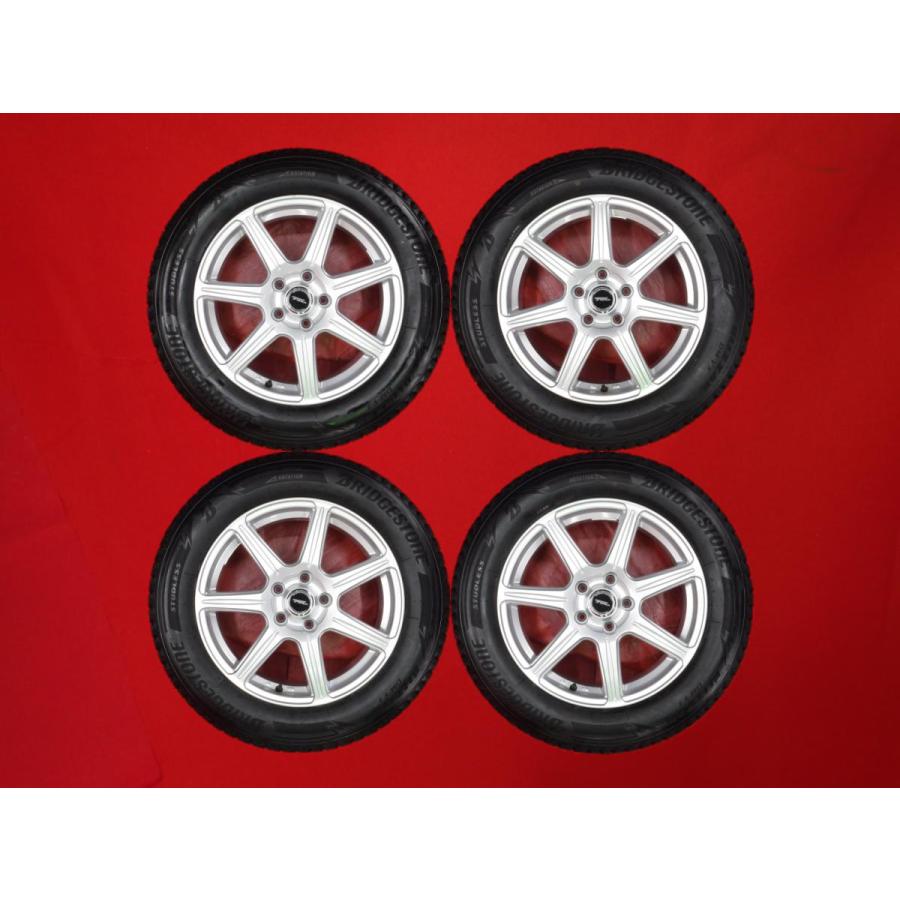 走行少ブリヂストン DM-V3 225/60R17ホイールセット 激安 4本SET】ブリヂストン ブリザック DM-V3 [225/60R17 99Q] 7