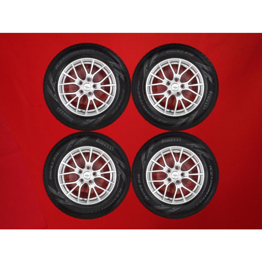  オーナメント5つ トヨタ車用 4本】ピレリ アイスアシンメトリコ プラス [215/65R16] 5W