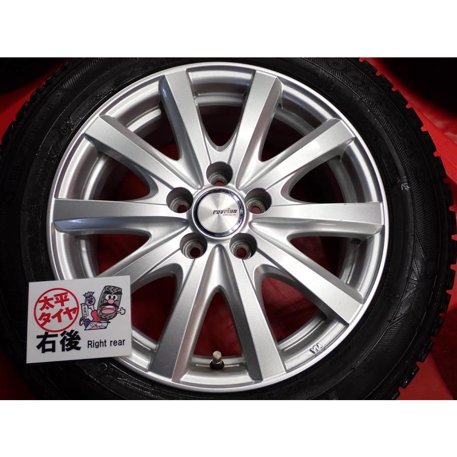 グッドイヤー　アイスナビ7 15インチ グレー 5スポーク ホイールセット 激安 4本SET】グッドイヤー アイスナビ6 [185/60R15 84Q] 10スポーク