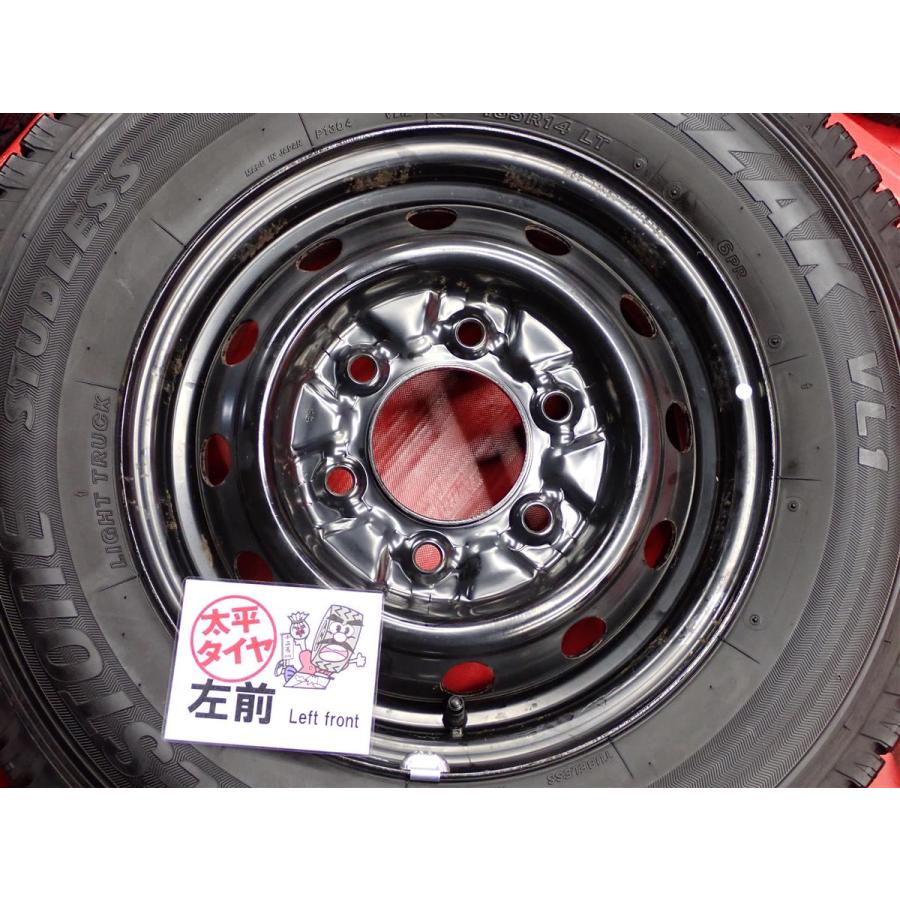 激安 4本SET】マツダ ボンゴ 純正 スチール 鉄ホイール [5J +50 PCD139