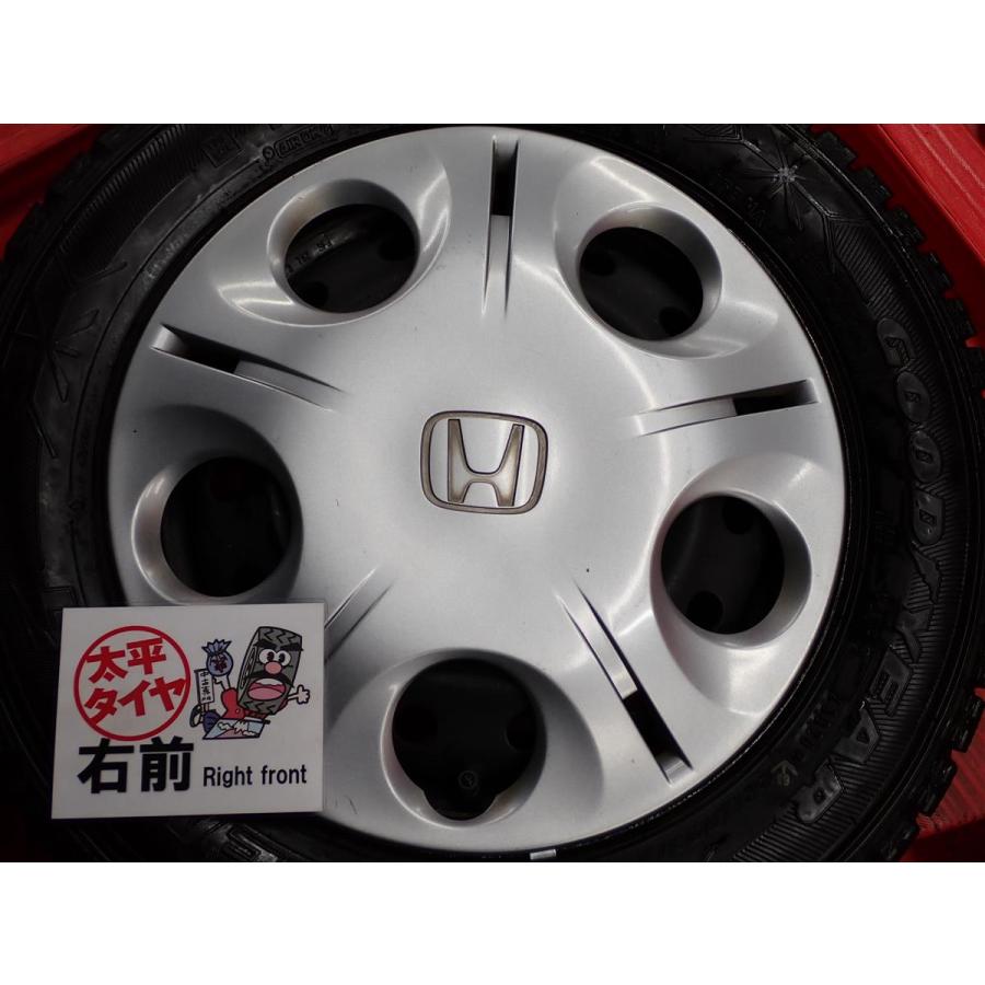 激安 4本SET】ホンダ ライフ JB5系 純正 スチール 鉄ホイール [4.00B +