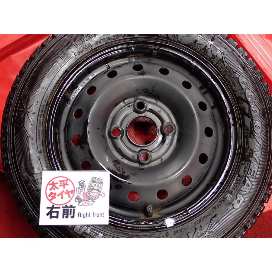 激安 4本SET】ホンダ ライフ JB5系 純正 スチール 鉄ホイール [4.00B +