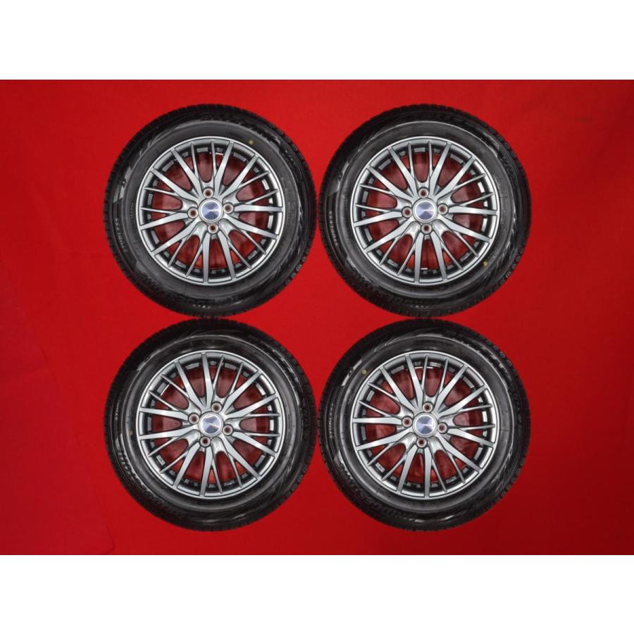 スズキ純正 15インチホイール ブリヂストン ブリザック VRX2 良品 4本SET】ブリヂストン ブリザック VRX2 [175/65R15] 10Wスポーク