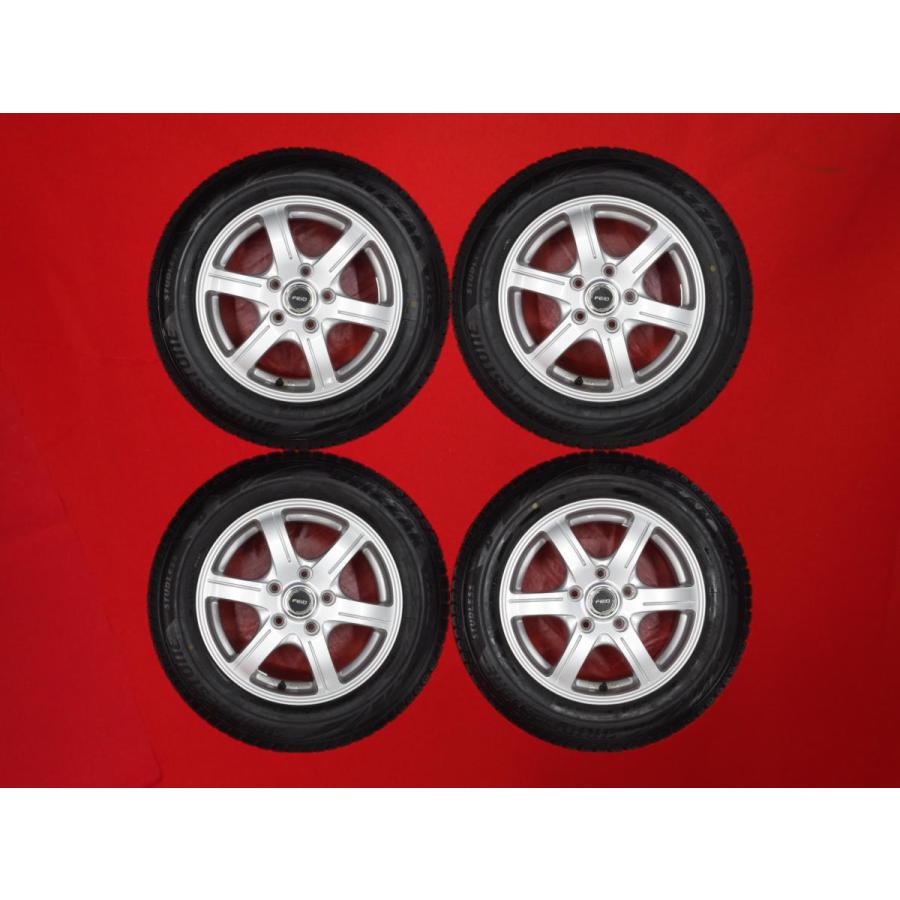 BRIDGESTONE GIRO/ブリザックVRX2 100/114.3アルミ 激安 4本SET】ブリヂストン ブリザック VRX2 [185/65R15] 6スポーク