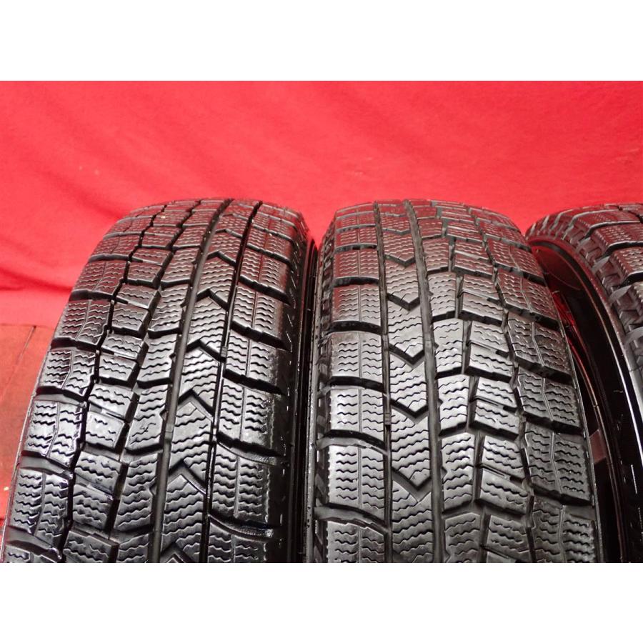 【軽自動車用 4本SET】ダンロップ ウィンターマックス02 WM02 [155/65R13 73Q] 5Wスポーク アルミホイール [4.00B +43 PCD100] stwt13の画像