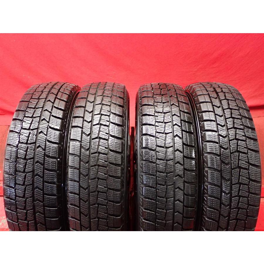 【軽自動車用 4本SET】ダンロップ ウィンターマックス02 WM02 [155/65R13 73Q] 5Wスポーク アルミホイール [4.00B +43 PCD100] stwt13の画像
