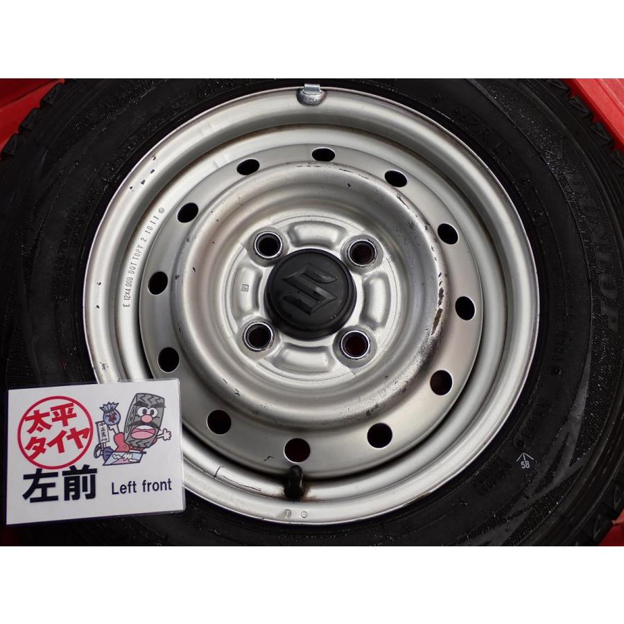 激安 4本SET】エブリイ DA17V 純正 スチールホイール [4.00B +45