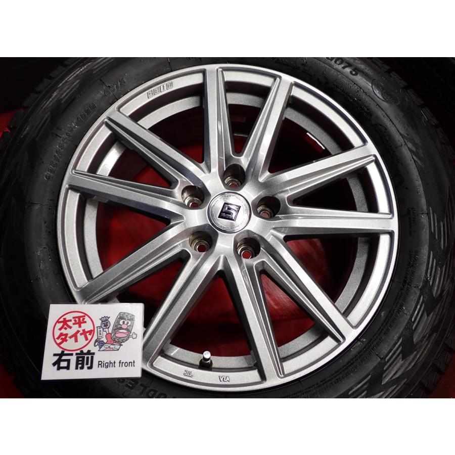 良品 4本SET】ヨコハマ アイスガード G075 [225/65R17] 5Wスポーク [7J 
