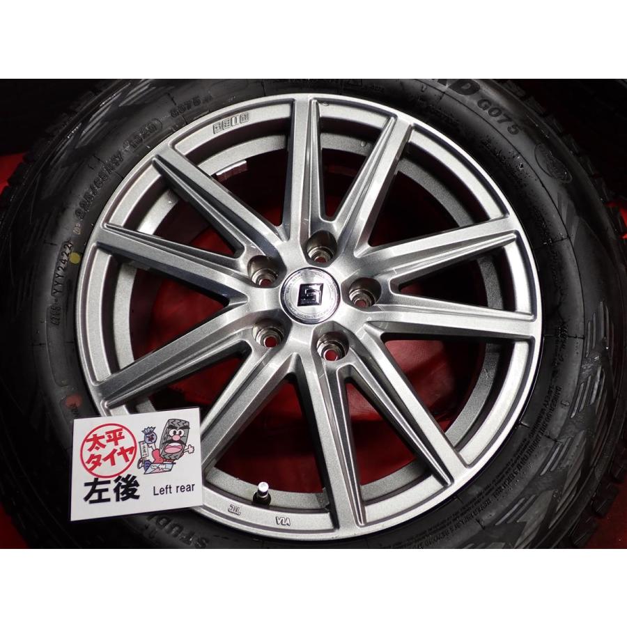 良品 4本SET】ヨコハマ アイスガード G075 [225/65R17] 5Wスポーク [7J