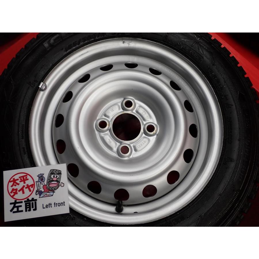 激安 4本SET】日産 マーチ K13 純正 スチール 鉄ホイール 鉄チン [5.5J