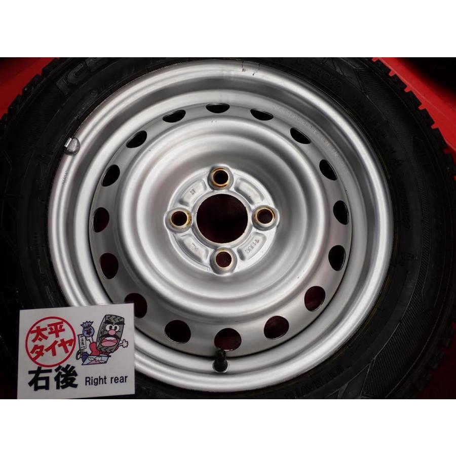 激安 4本SET】日産 マーチ K13 純正 スチール 鉄ホイール 鉄チン [5.5J