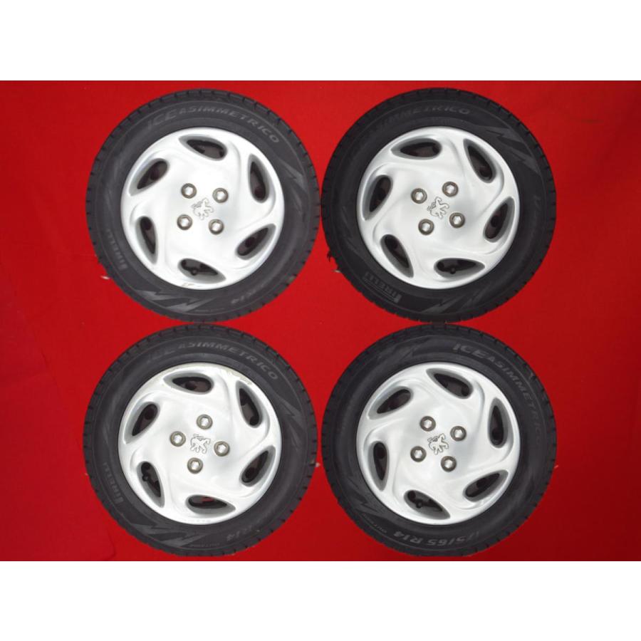 プジョーの純正ホイールタイヤ付き4本 激安 4本SET】プジョー 4008 純正 アルミホイール 中古品 18inch 7J