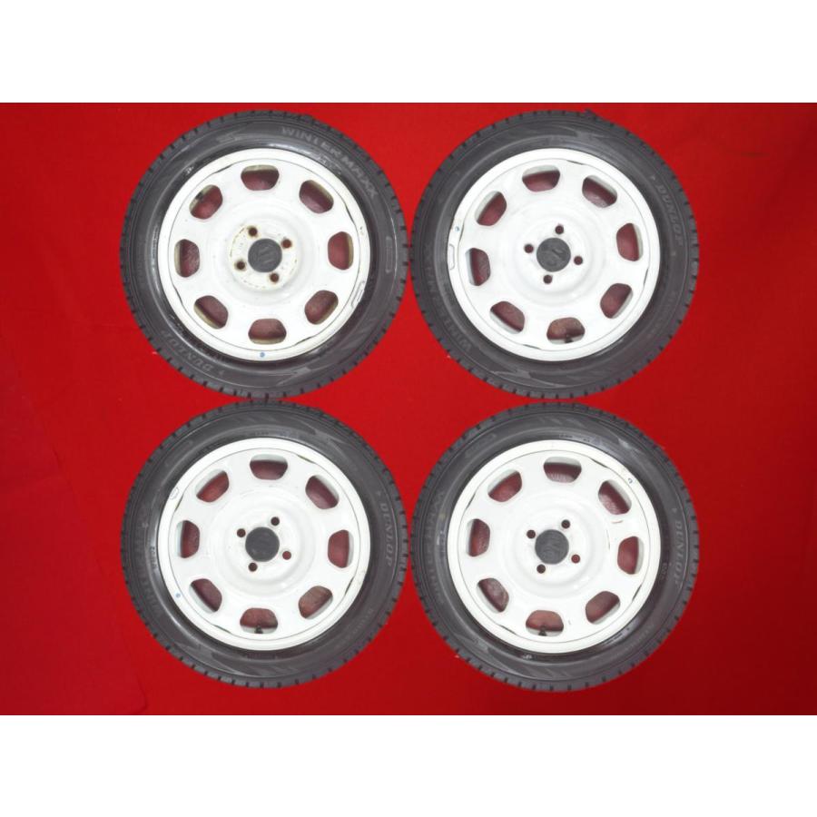 ハスラー純正スチール+ダンロップ製165/60R15スタッドレス