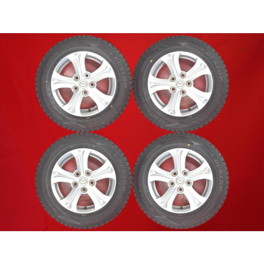 スタッドレス マツダ純正5本スポーク+ダンロップウィンターMAXX02 WM02 