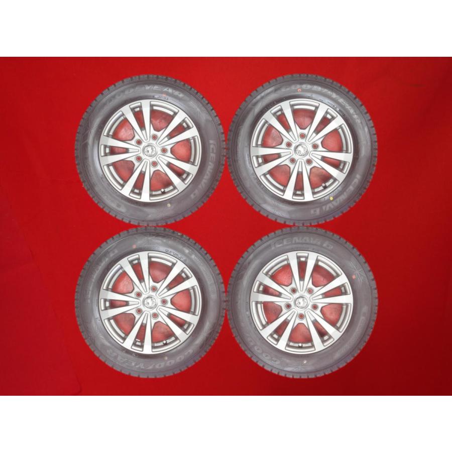 激安 4本SET】グッドイヤー アイスナビ6 [195/65R15 91Q] 5Wスポーク 
