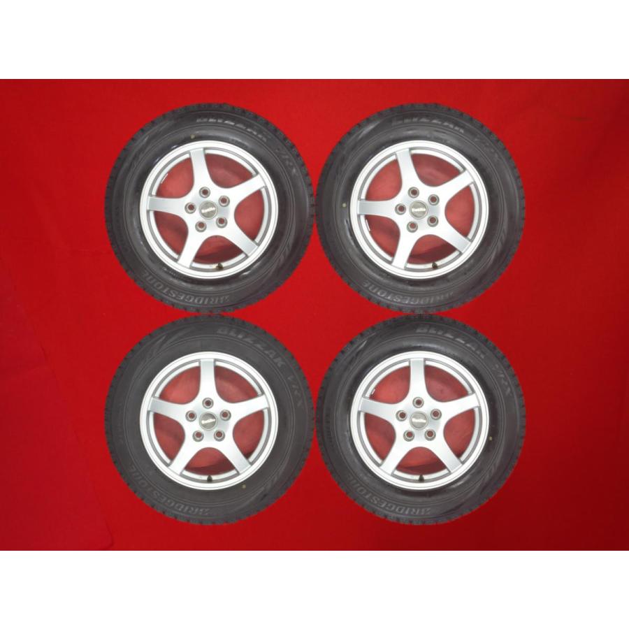 ブリザックVRX2 215/65R 16インチ ホイール付 4本セット ブリヂストン VRX2 215/65R16 ホイール付き4本セット