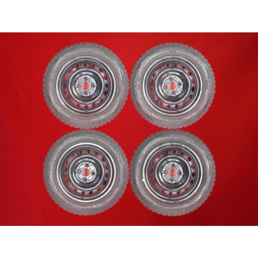 アクア中古スタッドレス４本セットダンロップ 激安 4本SET】アクア NHP10 純正 スチールホイール G4 [5.5J +45