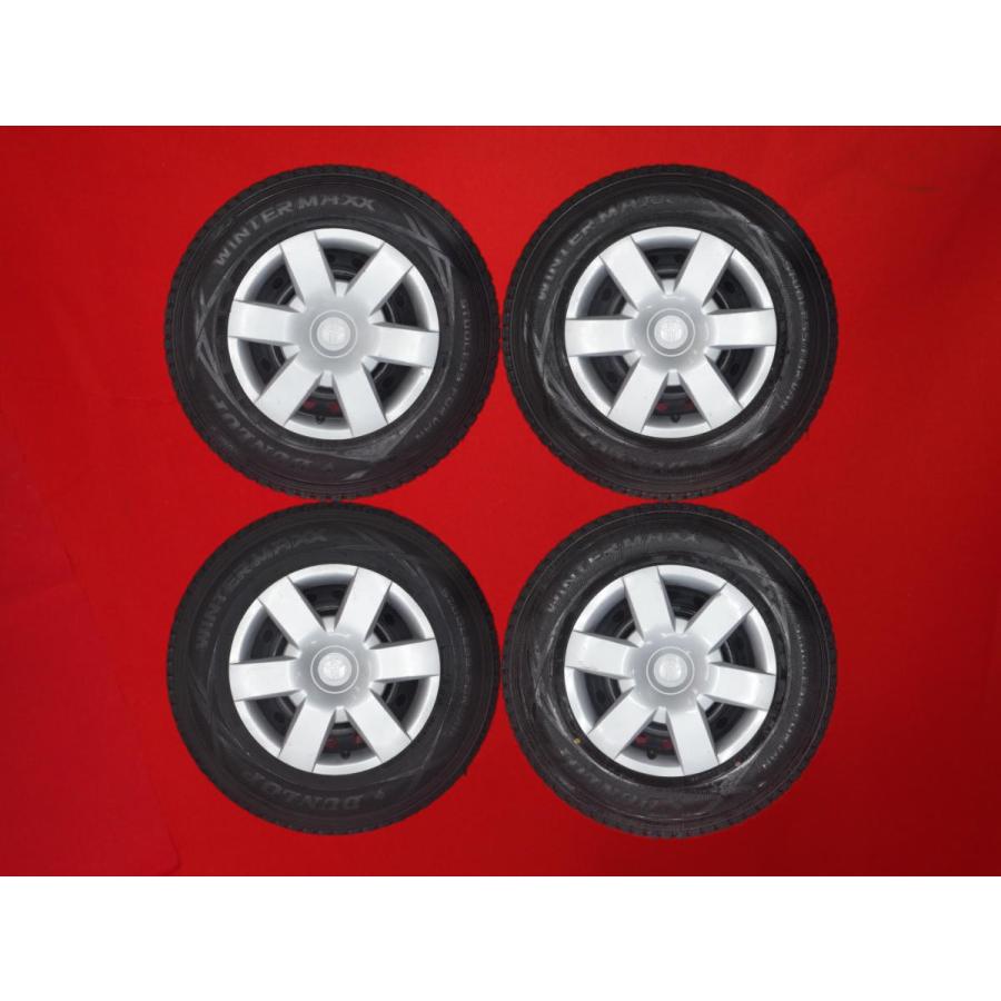 スタッドレス ハイエース(200系)純正 スチール フルホイールキャップ付  