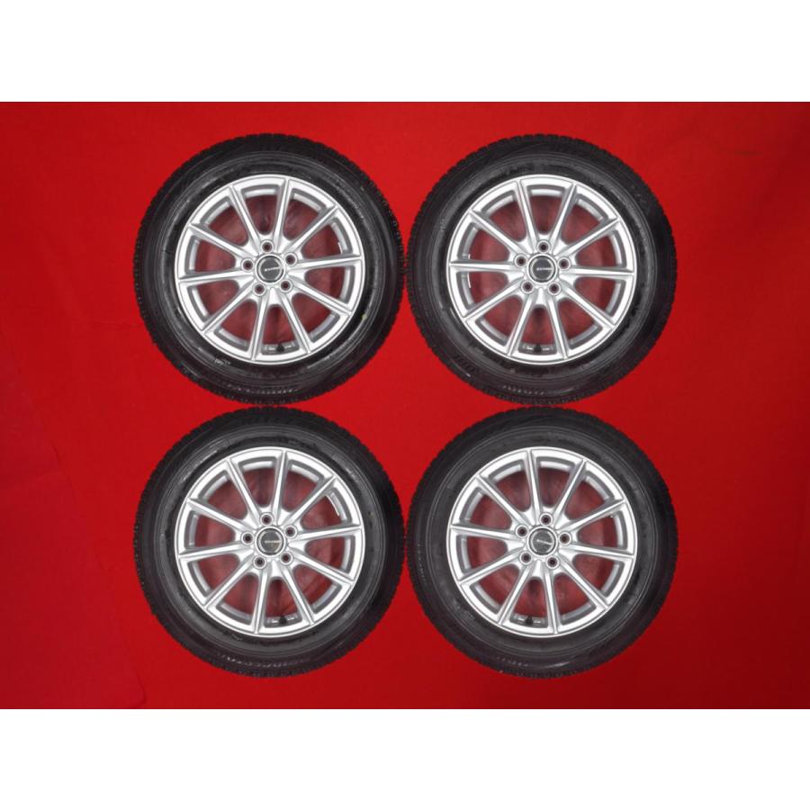 美品 ブリジストン ブリザック アルミホイールセット 激安 4本SET】ブリヂストン ブリザック VRX [185/60R15] エコフォルム