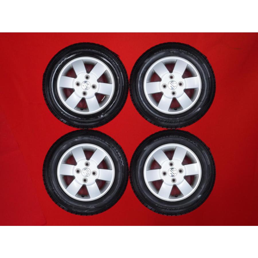 スタッドレス エブリイ純正6スポーク+ ダンロップ ウィンターMAXX02 