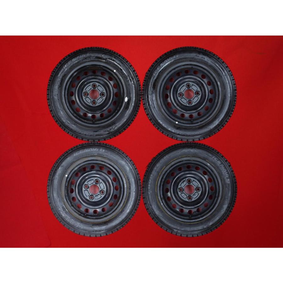 15インチ ホイールセット グッドイヤー 激安 4本SET】三菱 ミラージュ A05A 純正 スチール 鉄ホイール [4.5J +