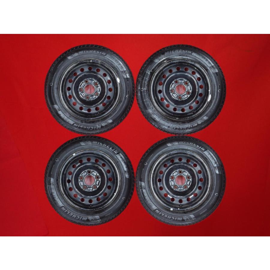 激安 4本SET】日産 セレナ C24 純正 スチール 鉄ホイール 鉄チン [5.5J