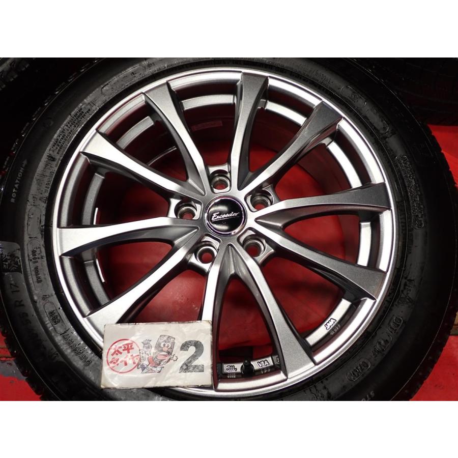 激安 4本SET】ミシュラン X-ICE3 プラス [215/55R17 98H] Exceeder [7J 
