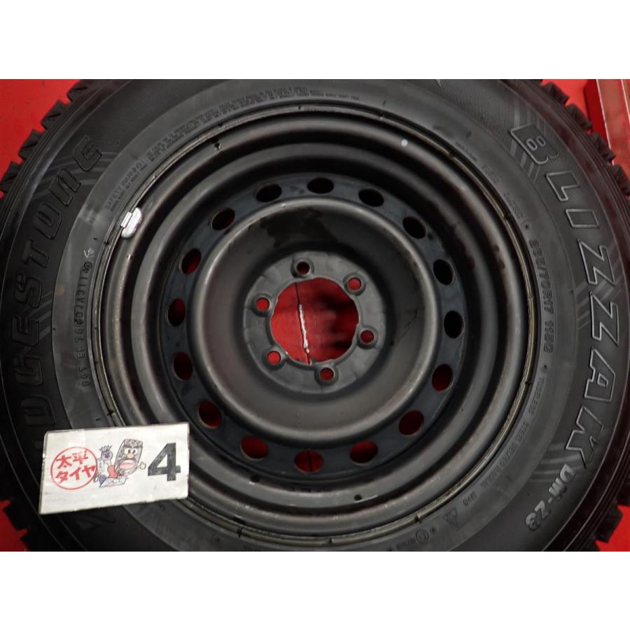 FJクルーザー 純正スチールホイールブリヂストン スタッドレス まっつんさん専用 激安 4本SET】FJクルーザー 純正 スチール 鉄ホイール [7.5J +15