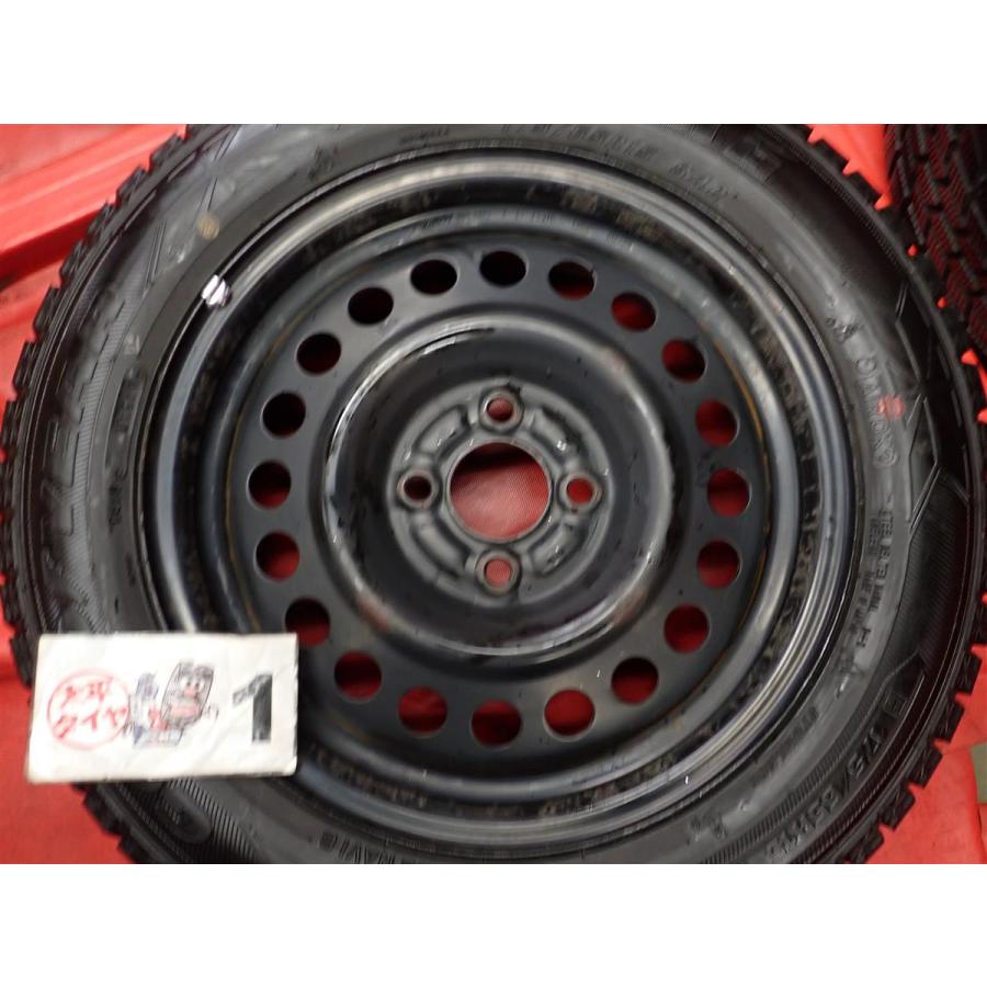 激安 4本SET】日産 キューブ Z12 純正 スチール 鉄ホイール 鉄チン