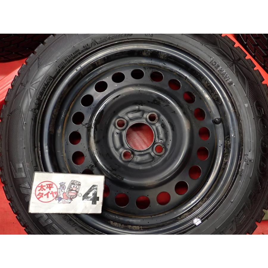激安 4本SET】日産 キューブ Z12 純正 スチール 鉄ホイール 鉄チン