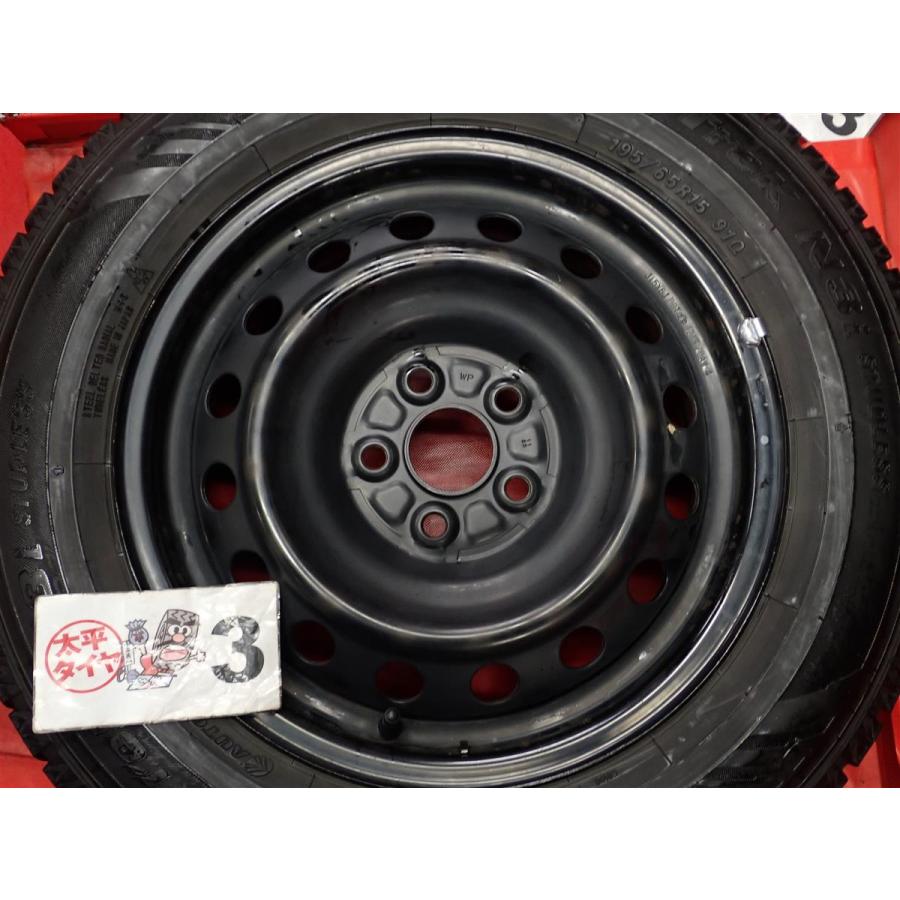 激安 4本SET】ウィッシュ 20系 純正 スチール 鉄ホイール [6J +45